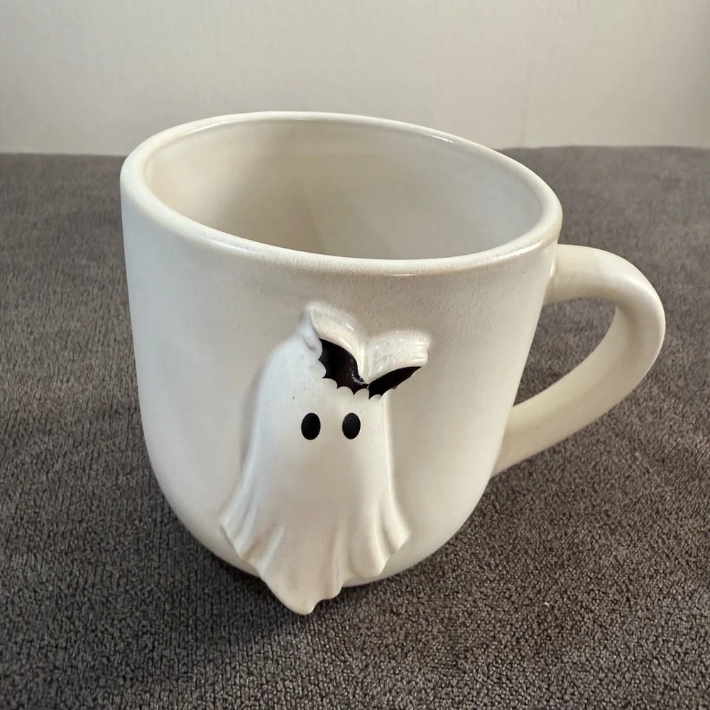 Pottery Barn Scary Squad Stoneware Mug - Mixed Set of 4
